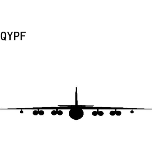 QYPF 18.2cm*4cm Aircraft Manned People Small And Fast Car Sticker Vinyl Decal Special Retro-reflective Car-styling C18-0716