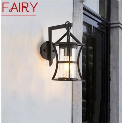 FAIRY Outdoor Classical Wall Lamp LED Light Waterproof IP65 Sconces For Home Porch Villa Decoration