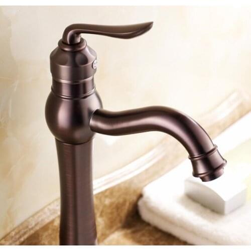 Vidric Bathroom hot and cold water basin faucets single handle washbasin sink taps mixer deck mounted bath wash faucets tap