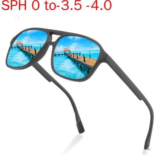 Polarized Mens Myopia Sunglasses Brand Designer Anti-glare Driving Sunscreen Glasses Graduate Optical Prescription Custom NX