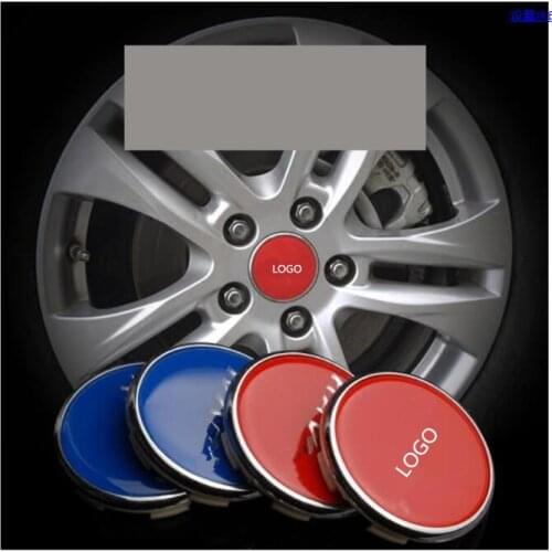 High Quality Red Blue Hub Caps Car Sticker For Great Wall Haval H6 M6 H2S H7 H9 H6 Coupe 4PCS/SET CB008