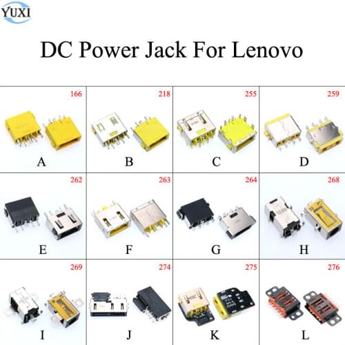 YuXi Square mouth DC Power Jack for Lenovo Yoga 13 x1 Carbon 3 4 Pro G400 G490 G500 Z501 G50 Ideapad 100-14IBD 100-15IBD 11 11S