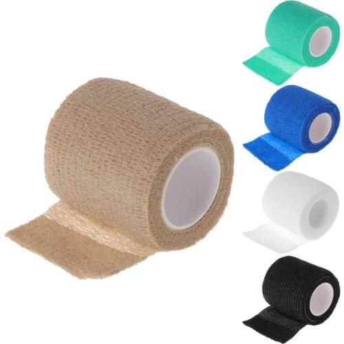1Pc Disposable Tattoo Self-adhesive Elastic Bandage Grip Cover Wrap Sport Tape X7YB