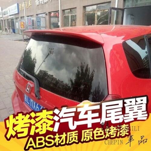 2021 Suitable For 04050607 Honda Generation Old Fit Hatchback Rear Fixed Wind Small Tail Modification
