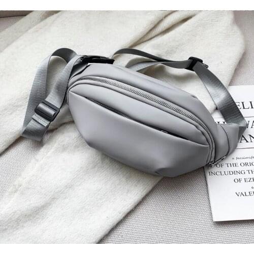 2021 Women Crossbody Belt Bag Pu Waist Bags Small Fanny Packs Ladies Chest Bag Phone Purses