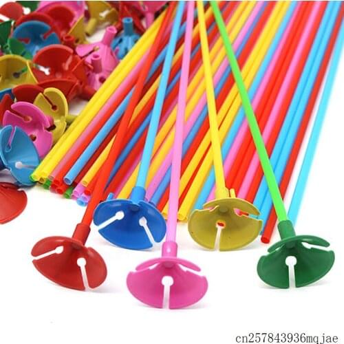 3000Sets 32CM Balloon Holder Sticks with Cups Balloon Accessories Party Decoration Accessories