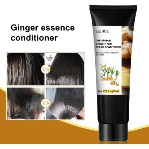Echo-beauty 50ML/Bottle Hair Building Conditioner Nourishing Healthy Universal Ginger Hair Growth and Repair Conditioner for Sal