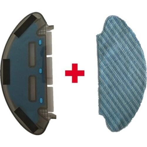 Robot Vacuum Cleaner Water Tank Mop Cloth Rags for Tefal RG6875 Robotic Vacuum Cleaner Spare Parts Accessories