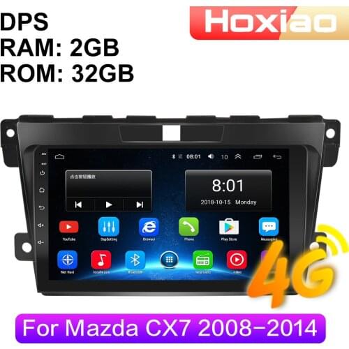 2 Din 4G Android Car Radio multimedia video player For Mazda CX7 2008 2009 2010 2011 2012 2013 2014 navigation GPS audio 2din