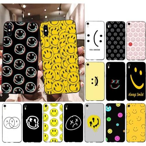 FHNBLJ Sad boy happy face Phone Case for iPhone 11 12 pro XS MAX 8 7 6 6S Plus X 5S SE 2020 XR cover