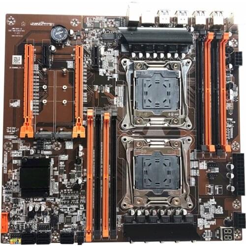 X99 Chip Dual-Channel ATX Motherboard SATA III 8 USB LGA 2011 CPU DDR4 RECC Gaming Mainboard for Desktop PC Computer
