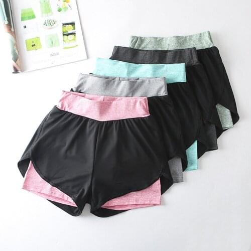 Leggings Femme Short Lady Women Yoga Color Elastic Sport Short Trousers Yoga Shorts Fitness Leggings Sport