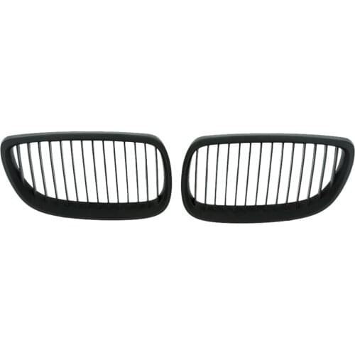 Matte Black Front Grille Fit for BMW E92 / E93 3 Series Coupe Cabriolet 2006-2009 Grill