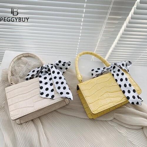 Fashion Female Totes Bag Casual PU Leather Crossbody Bags for Women Stone Pattern Handbags Designer Top-handle Flap Pouch