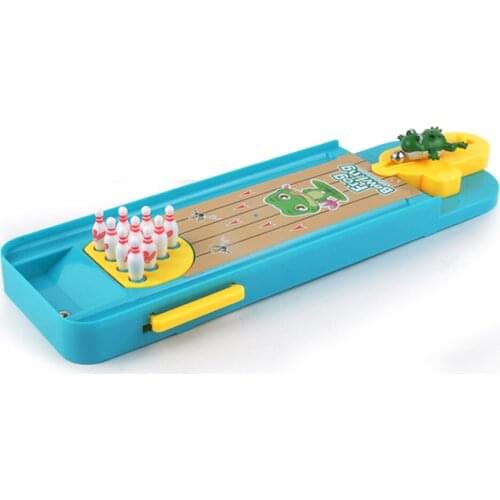 Funny Mini Desktop Bowling Game Set Finger Fun Parent-Child Sports Game Creative Table Games Indoor Toys