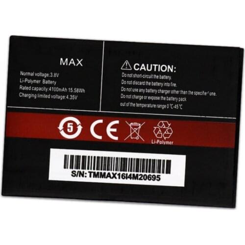 4100mah 15.58wh 3.8v Original Original battery for Cubot max MAX Smartphone batteries