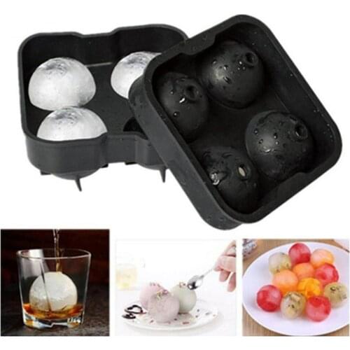 Silicone Ice Tray Mold Whiskey Drink Ice Cube Mold Ice Cube Maker Chocolate Molds Fade Resistant Easy To Remove Ice Trays
