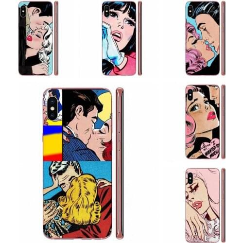 Pop Art Comic Soft Design Phone For Samsung Galaxy A10 A20 A20E A3 A40 A5 A50 A7 J1 J3 J4 J5 J6 J7 2016 2017 2018