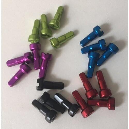 Pillar MV spoke Nipple aluminum alloy spoke 14mm 14G black/blue/purple/green/red 2.0*14MM ultra-light
