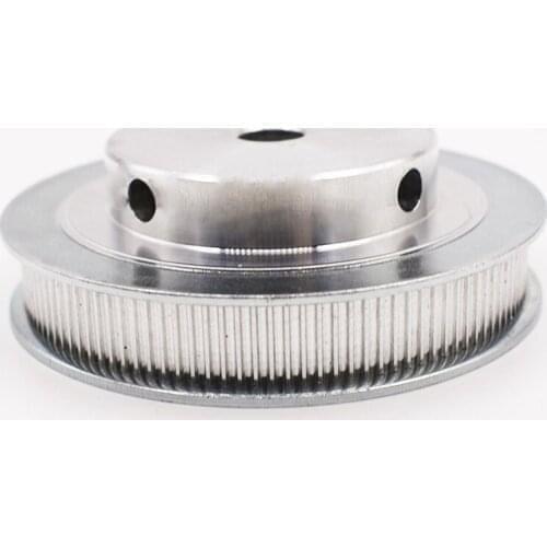 Aluminum Alloy BF Type MXL 50 Teeth 5-17mm Inner Bore Timing Pulley 7/11mm Width 2.032mm Pitch Synchronous Wheel