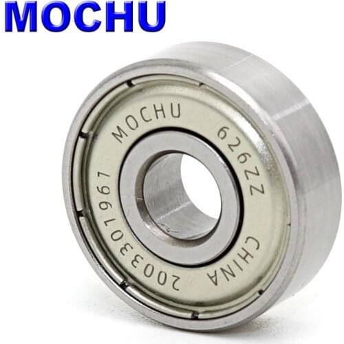 1PCS Bearing 626 626Z 626ZZ 6X19X6 626-2Z ABEC-5 MOCHU Shielded Ball Bearings MINI Deep groove ball bearings, single row