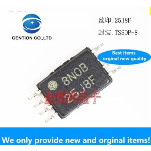 10pcs 100% orginal CY25BAJ-8F-T13 F10V 25J8F TSSOP-8