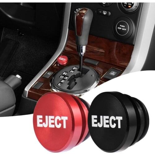 12V Fire Rocket Eject Button Car Cigarette Lighter Outlet Cover Universal Cigarette Lighting Accessories Plug CNC Auto Parts