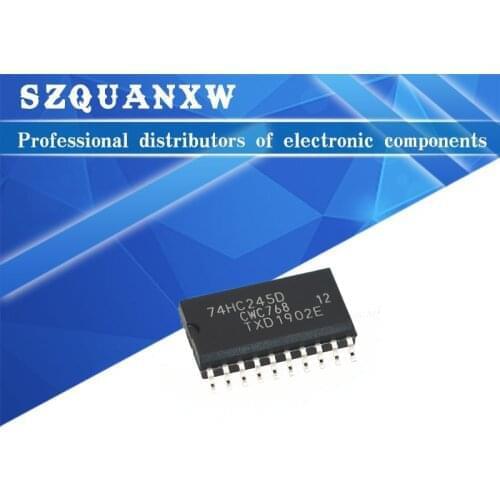 200PCS 74HC245D SOP20 74HC245 SOP SN74HC245DWR SMD SOP-20 new and original IC