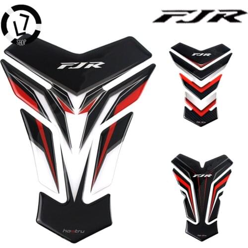 3D Carbon-look Motorcycle Tank Pad Protector Decal Stickers Case Cover ForYamaha FJR 1300 FJR1300 A as ABS