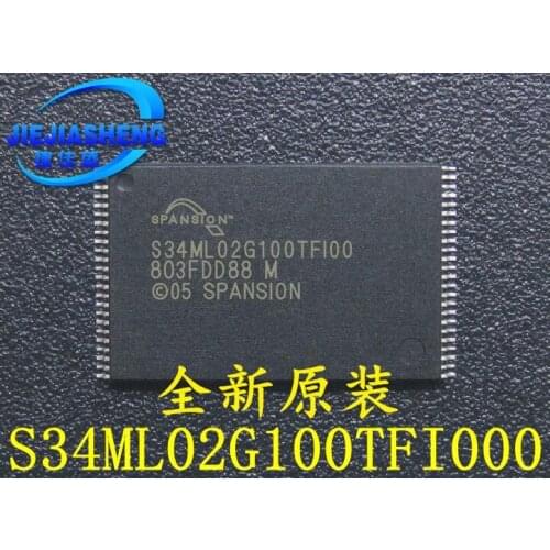 5pieces S34ML02G100TFI00 256MB NAND FLASH