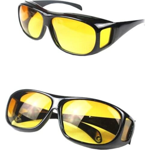 Anti-Glare Night Vision Driver Goggles Night Driving Enhanced Light Glasses Fashion Sunglasses Goggles Drivers Goggles at night