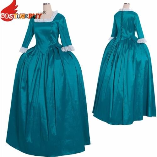 Costumebuy Marie Antoinette Dress Rococo Inspired Musical Hamilton Performance Angelica Dress Eliza Costume Custom Made