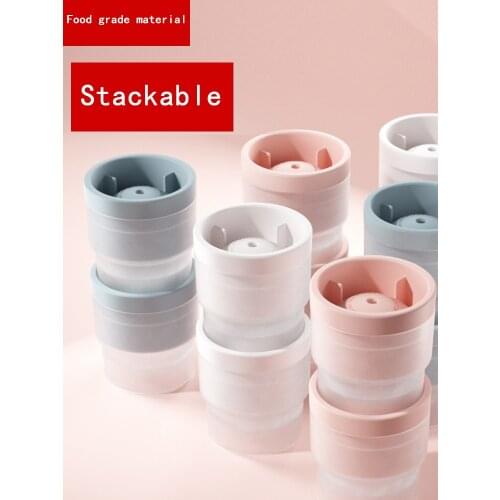 Ice hockey ice lattice ice block mold home sphere maker artifact ice maker home small silicone whisky partner