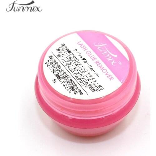 2017 Import New 5g Pink Proffesional Eyelash Extension Glue Remover Cream For Lashes Remover Makeup Tools