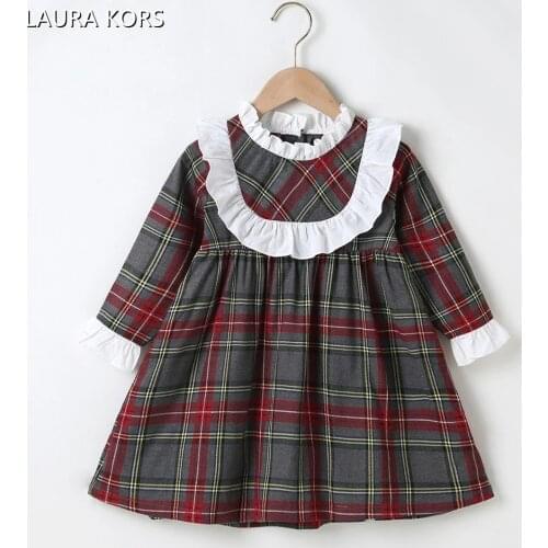 LAURA KORS Warm Dresses For Girls