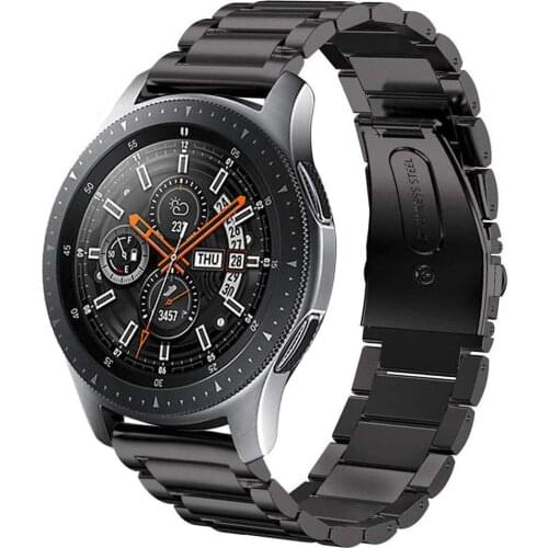 22mm 20mm Metal strap for Samsung Galaxy Watch 3 Huawei GT2/Amazfit GTR Stainless steel bracelet wristband for Samsung Watch 4