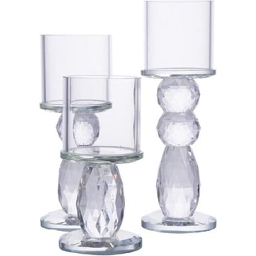 New Arrived Religious Candle Holders Tealight Candlestick Wedding Decorations Centerpieces Bonus crystal candelabra