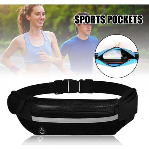 Portable Waist Packs Adjustable Waistband Bag Lightweight Suitable for Women Men for Outdoor Sports Running M2
