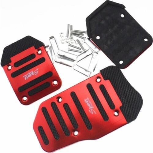 Universal Aluminum Anti-skid Automobile Accelerator Brake Pedal for Subaru Forester Outback Legacy Impreza XV BRZ