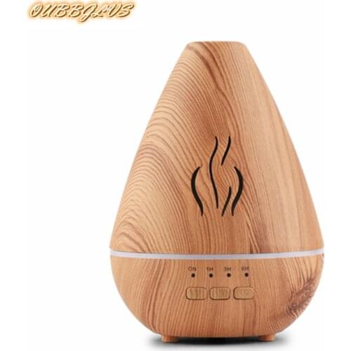 120ml USB Mini Aroma Diffuser Cool Mist Air Humidifier with Night Light Auto shut off Humidifiers for Bedroom Office