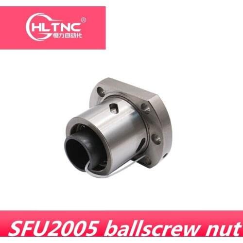 1pcs RM2005 SFU2005 ballscrew nut 20 mm ball screw single nut match use SFU2005-3 nut housing bracket CNC