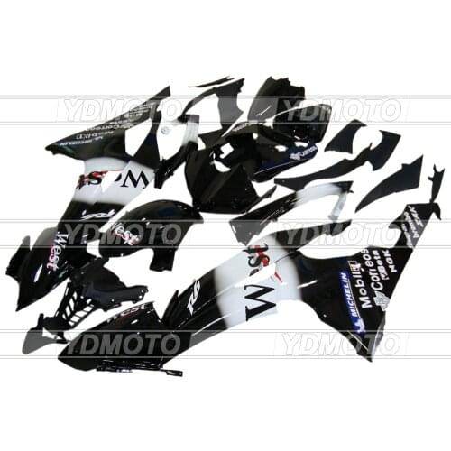 100% Fitment ABS Fairings For Yamaha YZF R6 2008 2009 10 2011 12 13 15 16 Bodywork Fairing Kit YFZ-R6 08 09 10 11-16 Black WEST