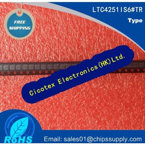 3pcs/lot LTC4251IS6#TR 4251 SOT23-6 IC CTRLR HOTSWAP NEGVOLT SOT23-6