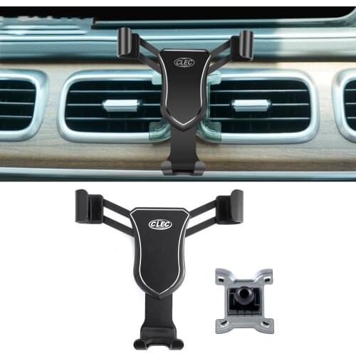 For Mercedes-Benz GLE W167 V167 GLS X167 2019 2020 Auto Car Smart Cell Hand Phone Holder Air Vent Cradle Mount Stand Accessory