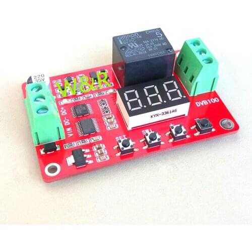 DVB100/digital voltage comparator/0-100V voltage measurement/charge/discharge/overvoltage undervoltage overrun protection
