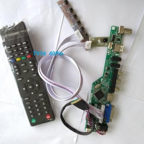 Kit for LP156WH3(TL)(S1) HDMI USB remote VGA 15.6" TV AV 40pin LVDS Controller board driver Screen panel LCD LED 1366X768