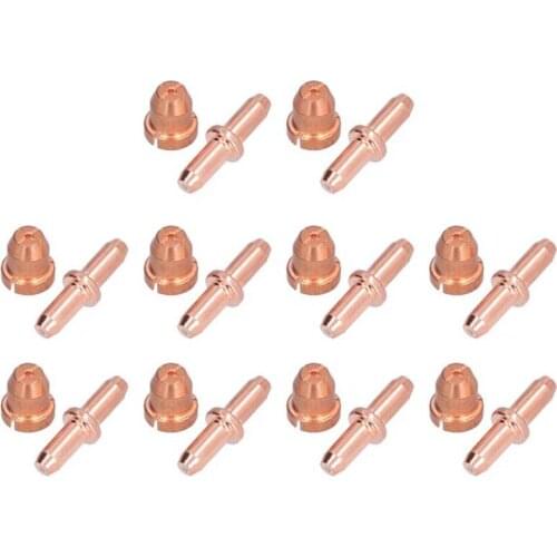 Electrode Tip Kit Torch Parts Plasma Cutter Consumables Shield for Spreading Arc for TC80