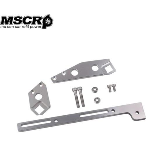 MSCRP LS1 Adjustable Throttle Cable Bracket Aluminum for 102mm Sheet Metal Intake Manifold MSCRP-YX02562