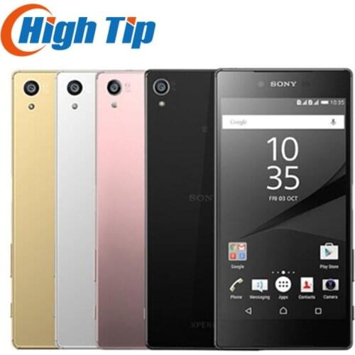Unlocked Original Sony Xperia Z5 Premium E6853 RAM 3GB ROM 32GB 5.5" IPS 23MPGSM 4G LTE Android Octa Core WIFI GPS Mobile Phone