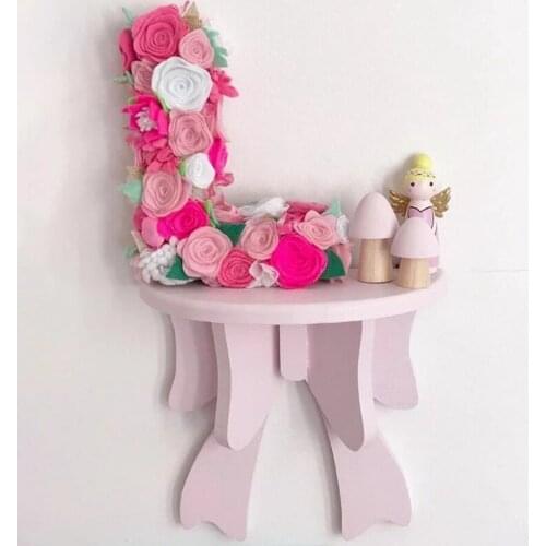 Nordic Wooden Bows Shelf Baby Kids Room Decorations Wall Mount Decorative Shelves Storage Rack Organizer Holder Clapboard Decor